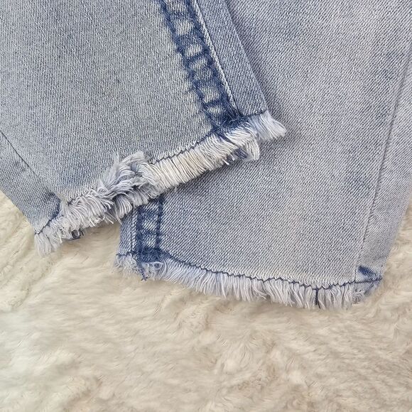 Vintage Almost Famous Distressed Skinny Jeans Light Wash Women's Size 0 - Picture 9 of 15